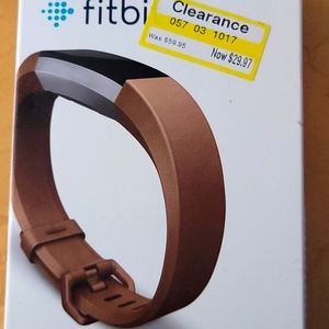 Fitbit Alta brown leather band